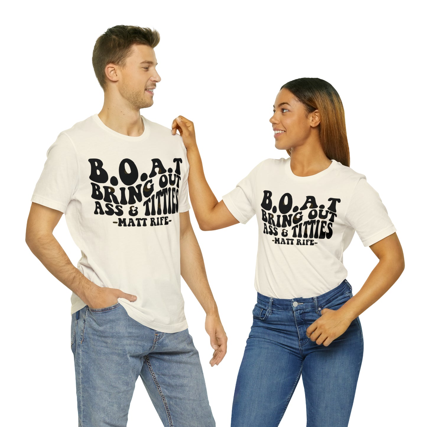 Matt Rife B.O.A.T. Unisex Jersey Short Sleeve Tee
