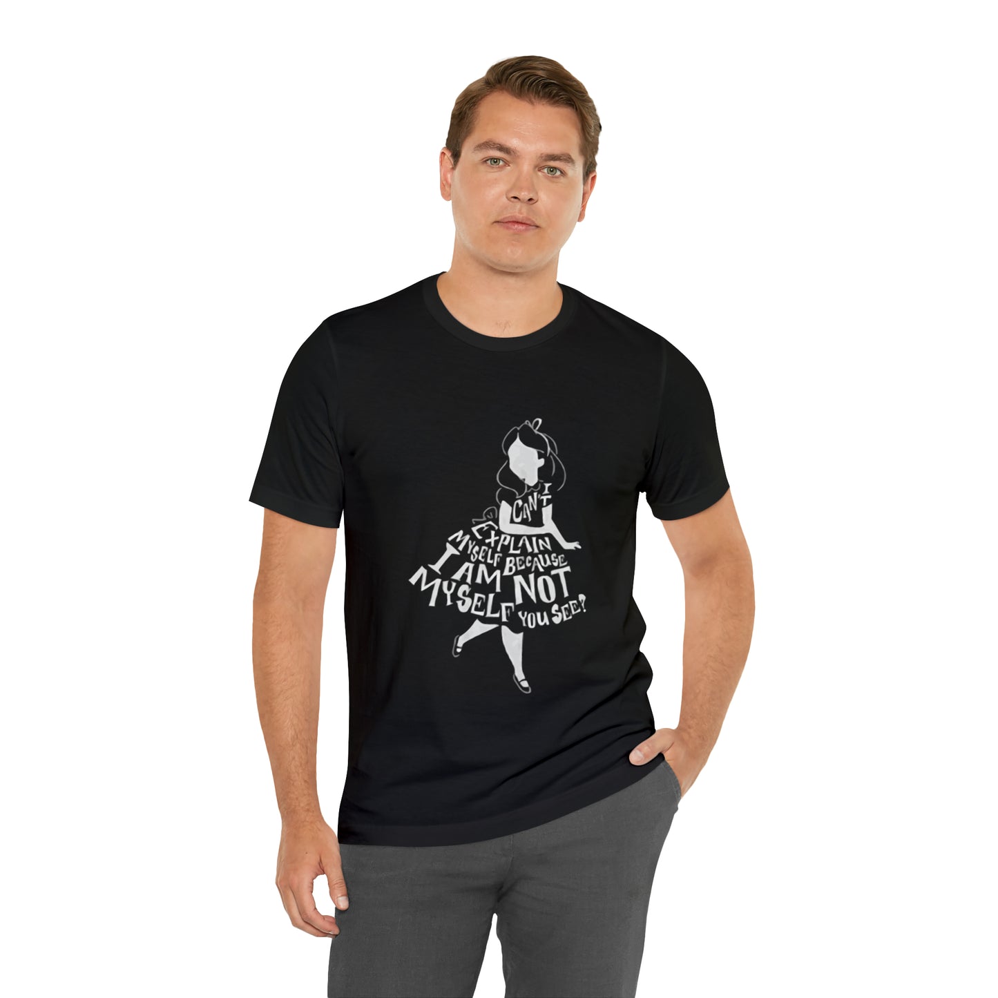 Alice In Wonderland Unisex Jersey Short Sleeve Tee