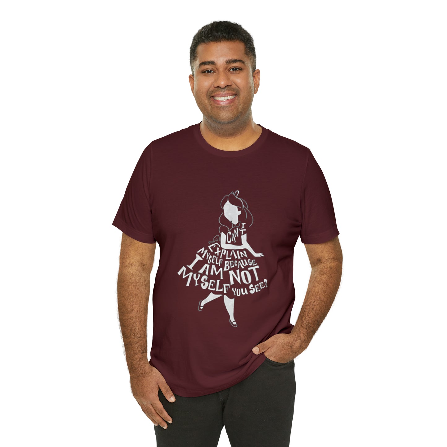 Alice In Wonderland Unisex Jersey Short Sleeve Tee
