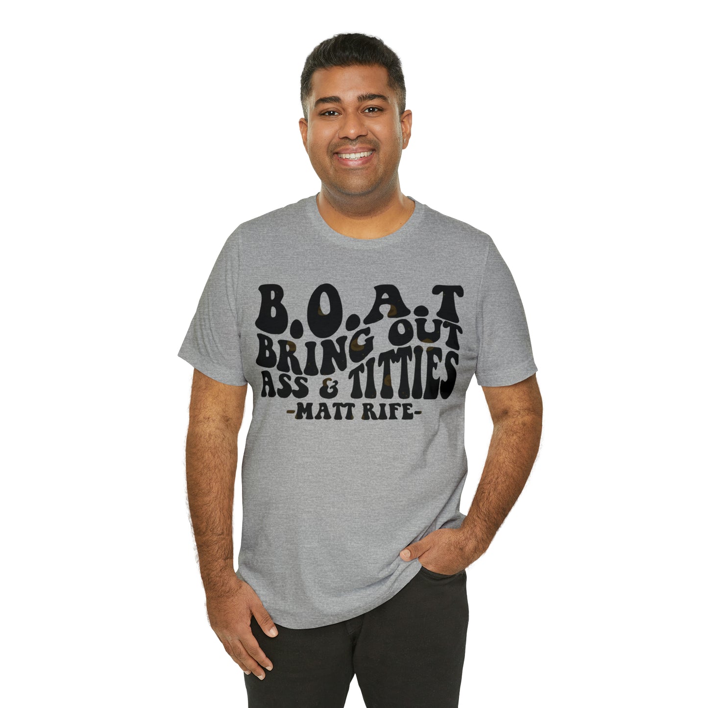 Matt Rife B.O.A.T. Unisex Jersey Short Sleeve Tee