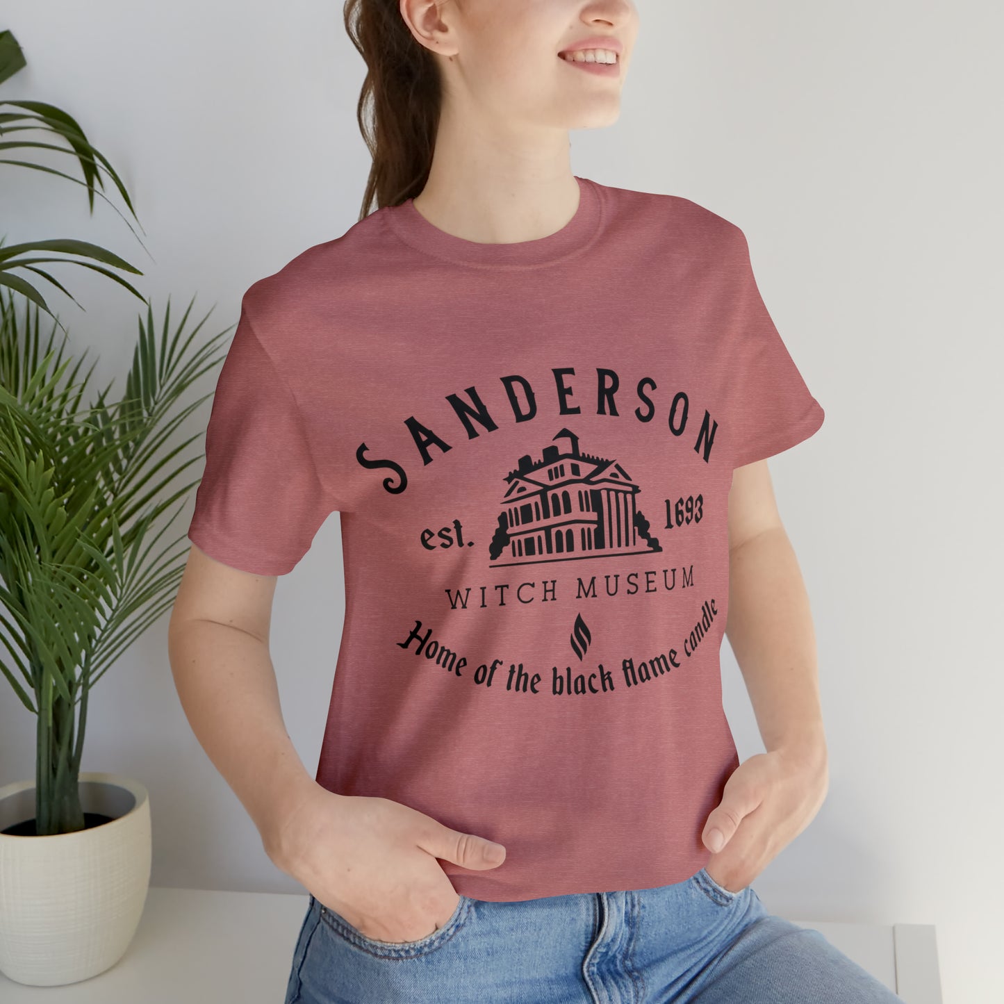 Sanderson Witch Museum Unisex Jersey Short Sleeve Tee