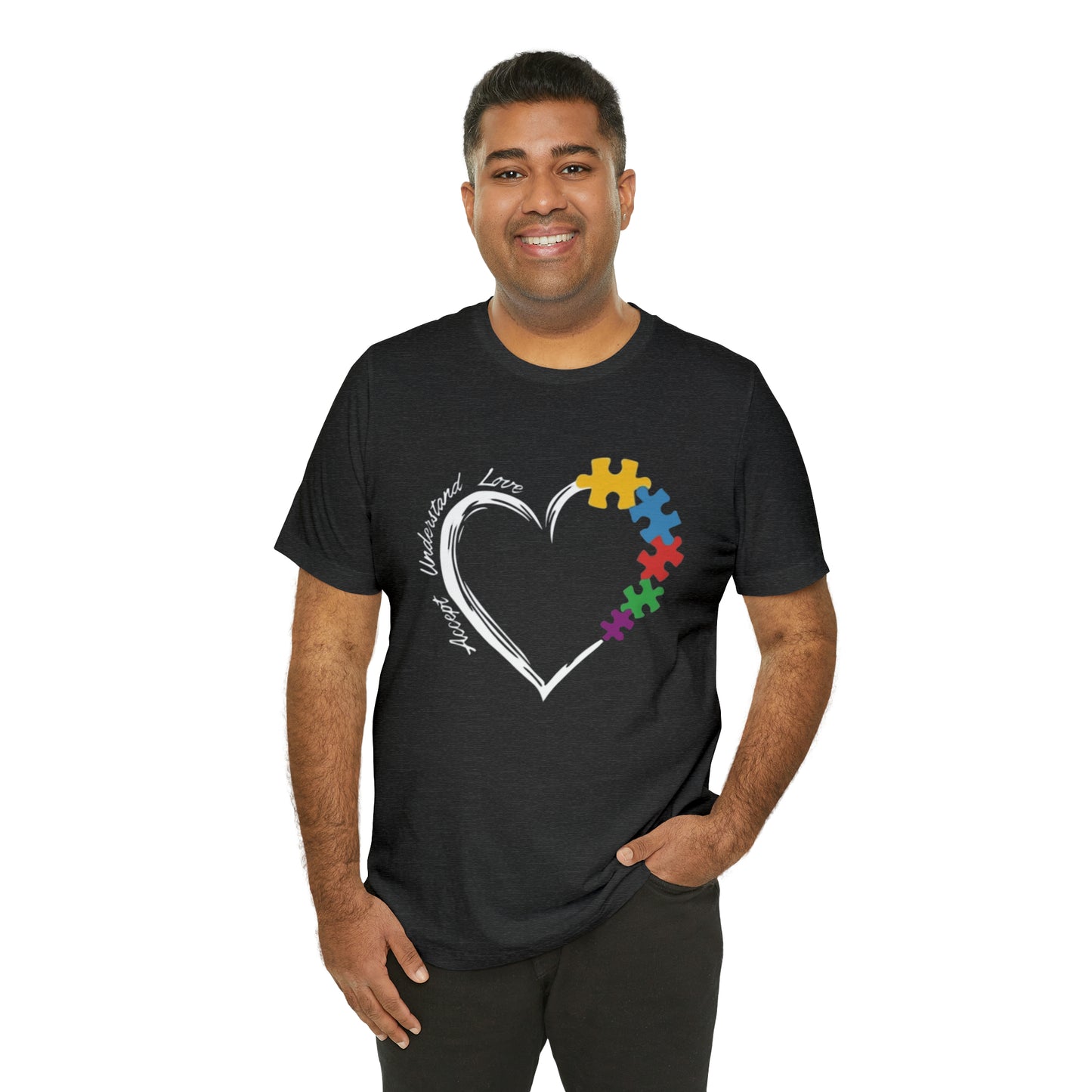 Autism Acceptance  Short Sleeve Tee