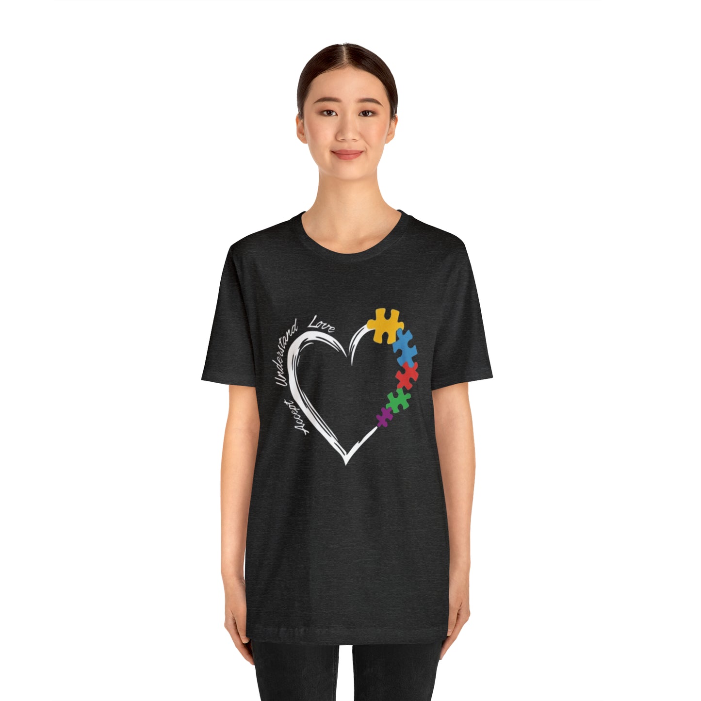 Autism Acceptance  Short Sleeve Tee