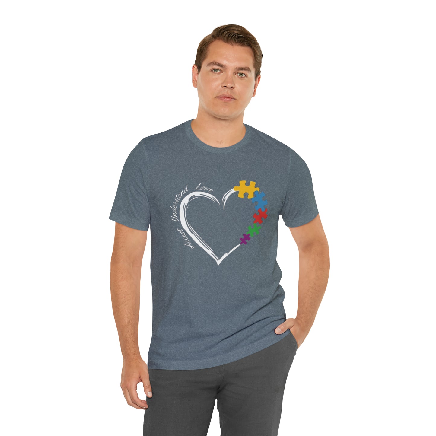 Autism Acceptance  Short Sleeve Tee