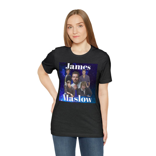 2 Sided Design - Big Time Rush - James Maslow - Unisex Jersey Short Sleeve Tee