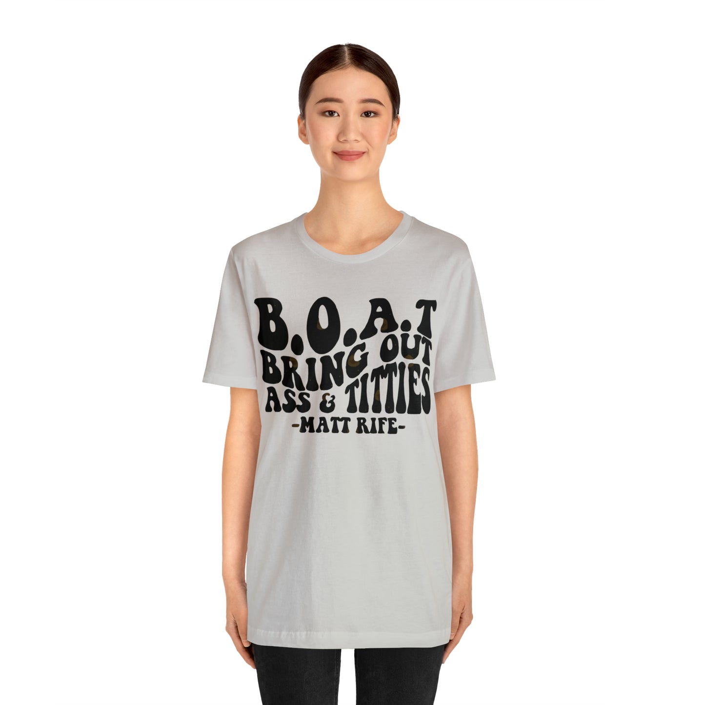 Matt Rife B.O.A.T. Unisex Jersey Short Sleeve Tee