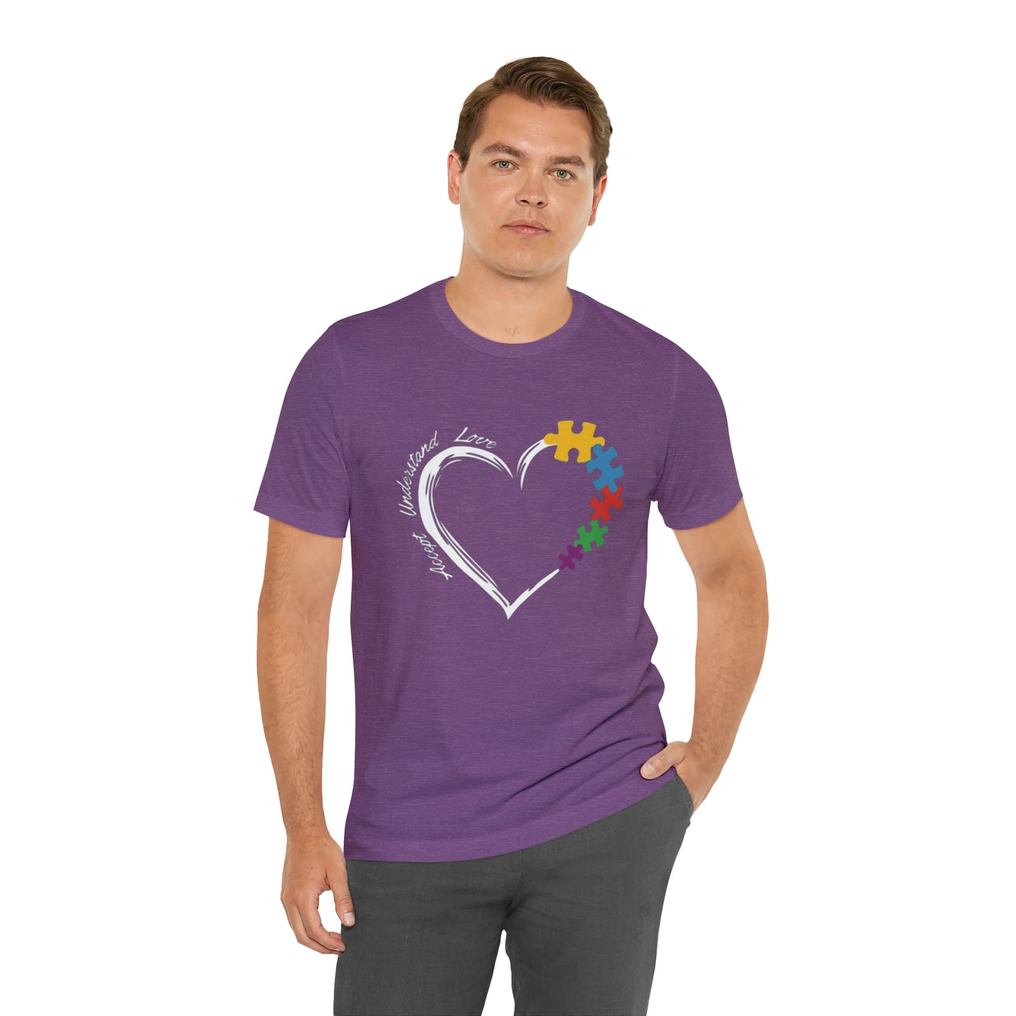 Autism Acceptance  Short Sleeve Tee