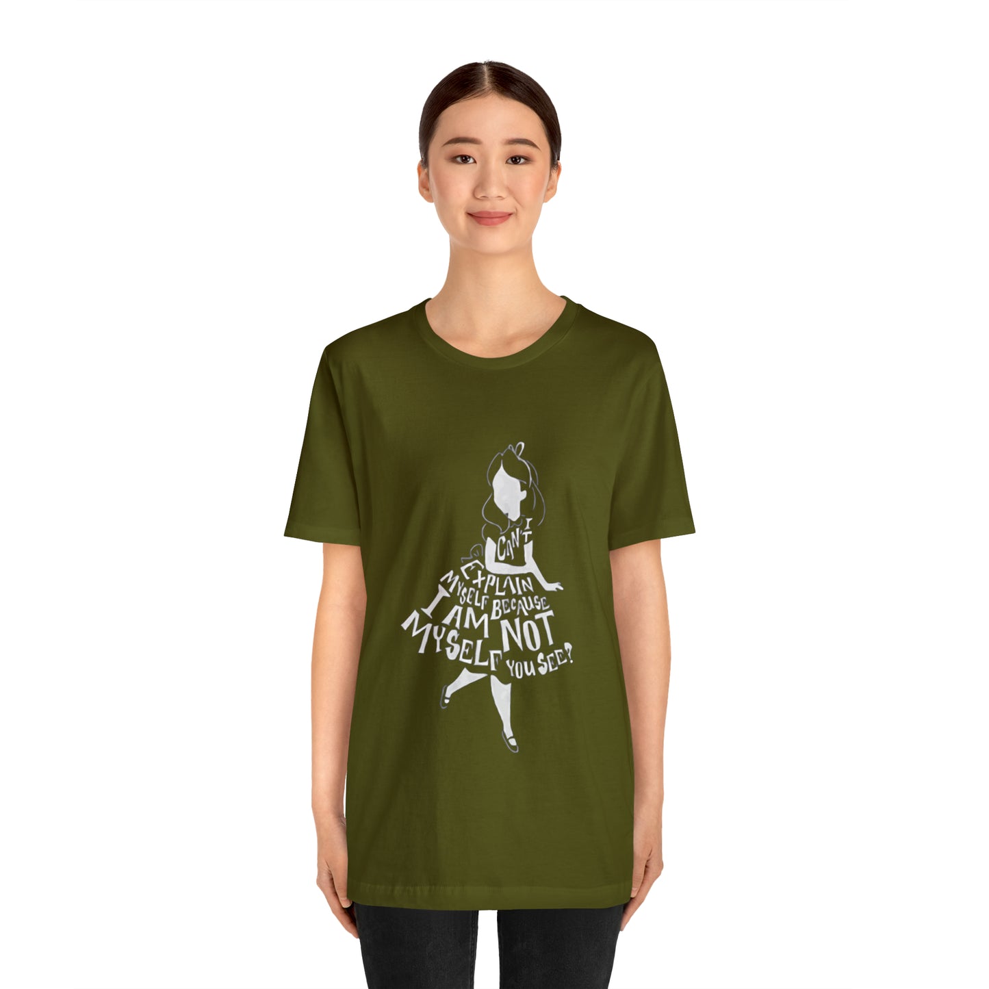 Alice In Wonderland Unisex Jersey Short Sleeve Tee