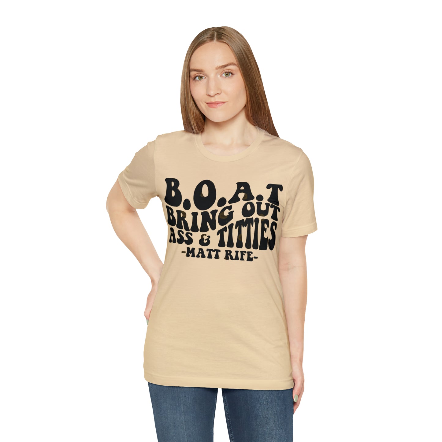 Matt Rife B.O.A.T. Unisex Jersey Short Sleeve Tee