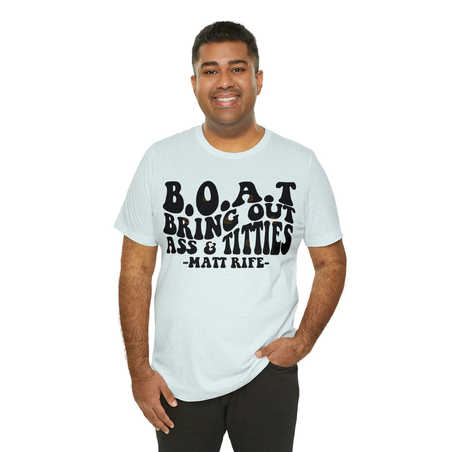 Matt Rife B.O.A.T. Unisex Jersey Short Sleeve Tee