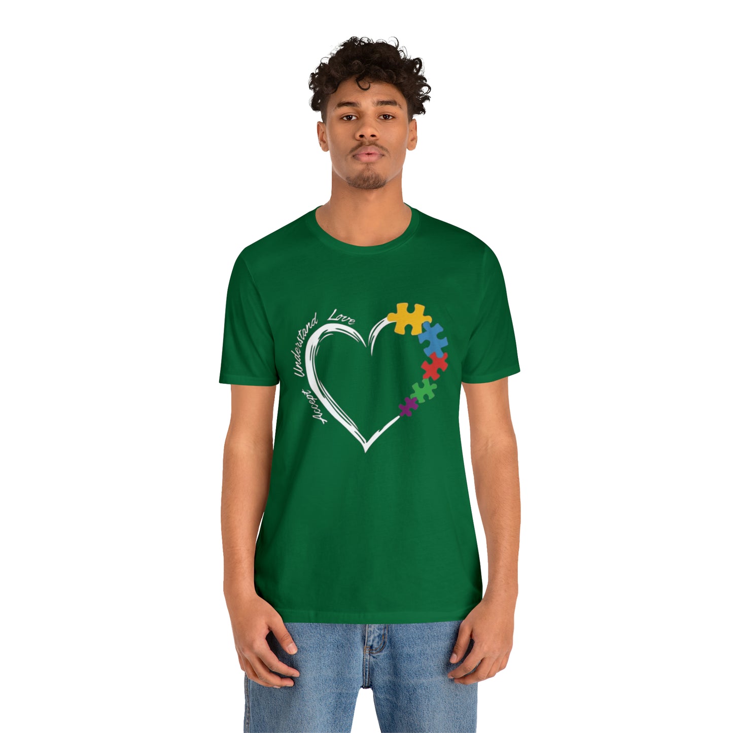 Autism Acceptance  Short Sleeve Tee