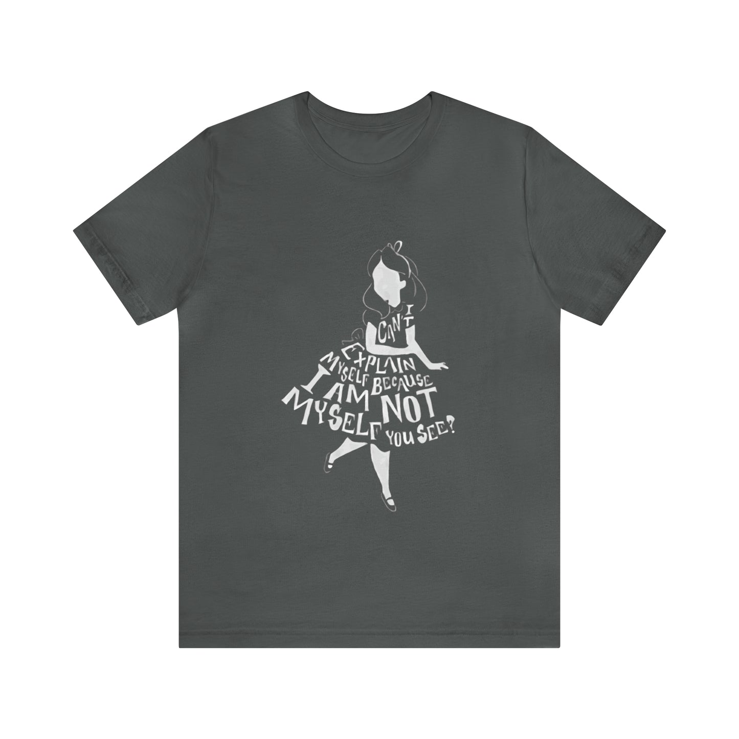 Alice In Wonderland Unisex Jersey Short Sleeve Tee