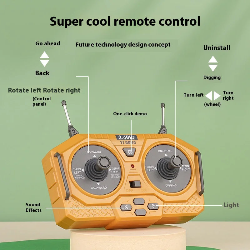 Kids' Remote Control Construction Toys