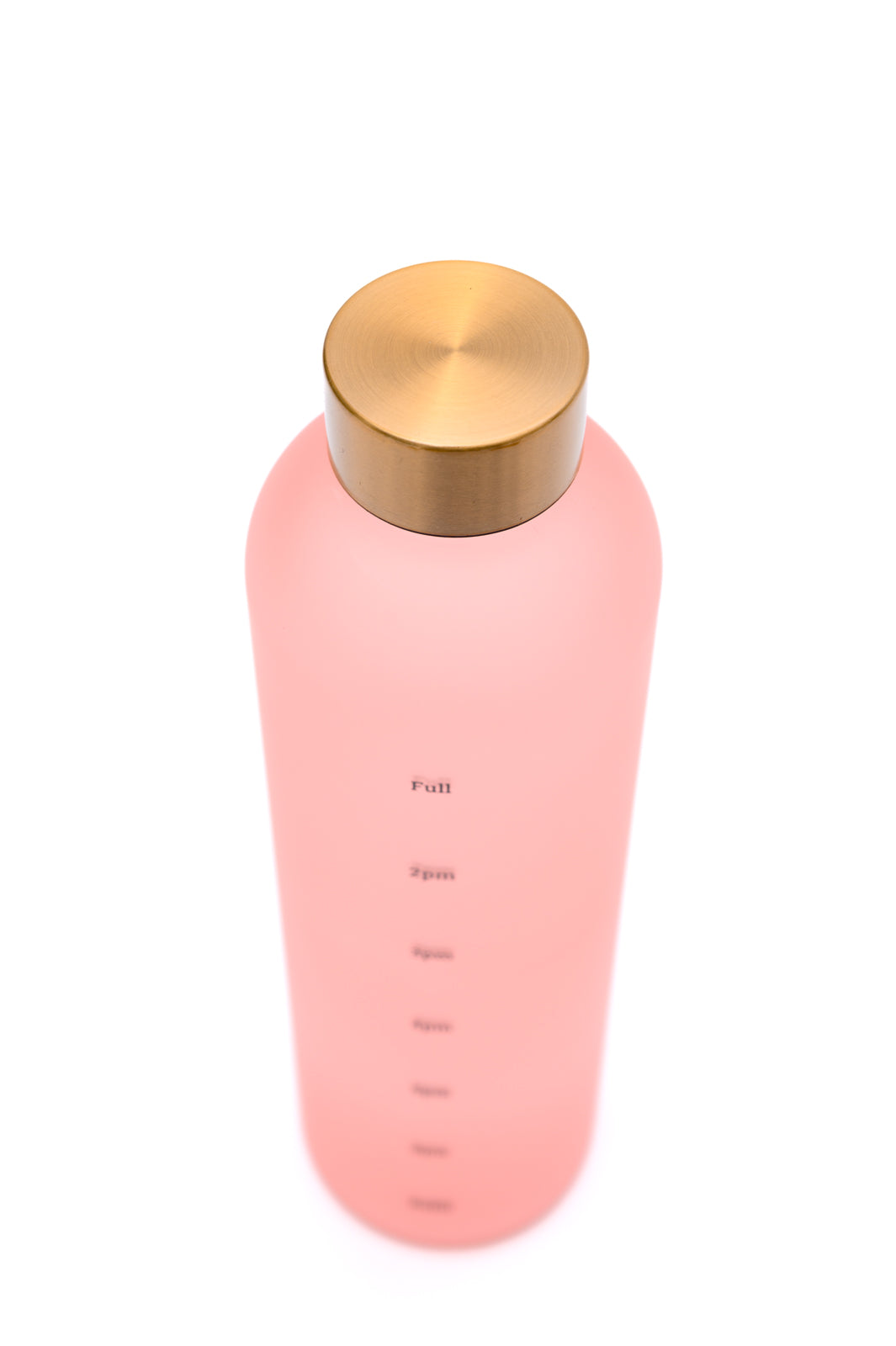 Sippin' Pretty 32 oz Translucent Water Bottle in Pink & Gold